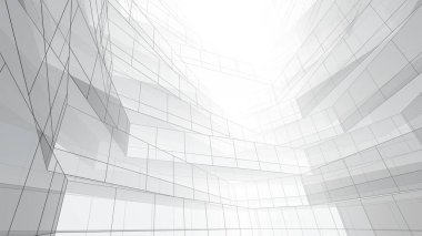 3D mimari sanat, dijital duvar kağıdı