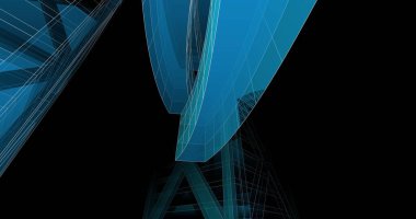 3D mimari sanat, dijital duvar kağıdı