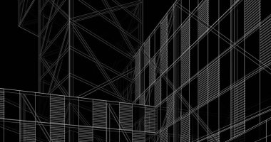 3D mimari sanat, dijital duvar kağıdı