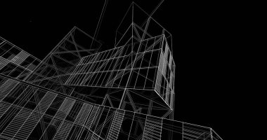 3D mimari sanat, dijital duvar kağıdı