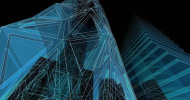 3D mimari sanat, dijital duvar kağıdı