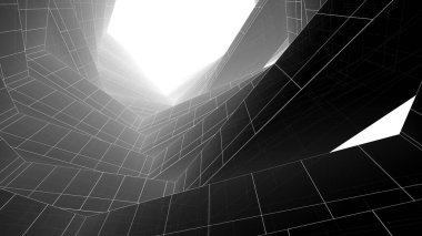 3D mimari sanat, dijital duvar kağıdı