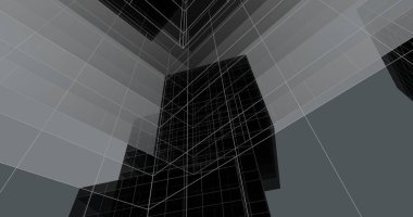 3D mimari sanat, dijital duvar kağıdı