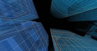 3D mimari sanat, dijital duvar kağıdı