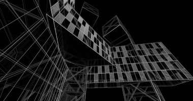 3D mimari sanat, dijital duvar kağıdı