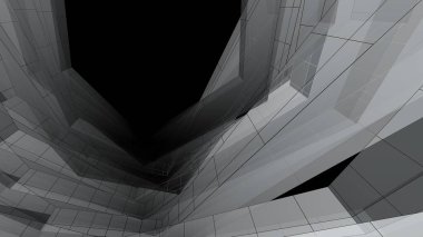 3D mimari sanat, dijital duvar kağıdı