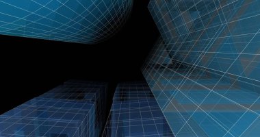 3D mimari sanat, dijital duvar kağıdı