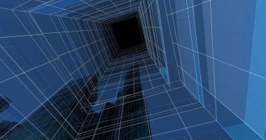 3D mimari sanat, dijital duvar kağıdı