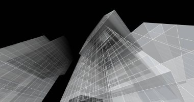 3D mimari sanat, dijital duvar kağıdı