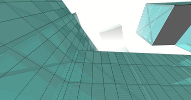 3D mimari sanat, dijital duvar kağıdı