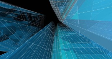 3D mimari sanat, dijital duvar kağıdı