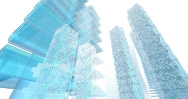 3D mimari sanat, dijital duvar kağıdı