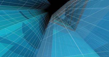 3D mimari sanat, dijital duvar kağıdı