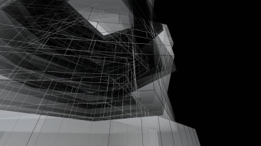 3D mimari sanat, dijital duvar kağıdı