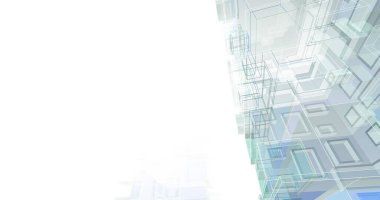 3D mimari sanat, dijital duvar kağıdı