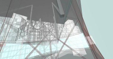 3D mimari sanat, dijital duvar kağıdı