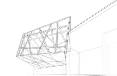 3D mimari sanat, dijital duvar kağıdı