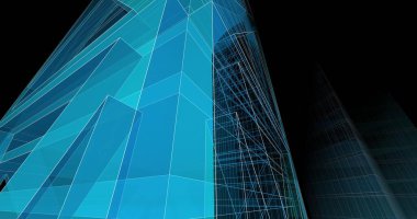 3D mimari sanat, dijital duvar kağıdı