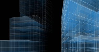 soyut mimari sanat, dijital duvar kağıdı