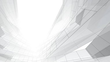 3D mimari sanat, dijital duvar kağıdı