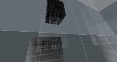 3D mimari sanat, dijital duvar kağıdı