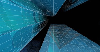 3D mimari sanat, dijital duvar kağıdı