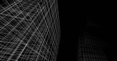 soyut mimari sanat, dijital duvar kağıdı