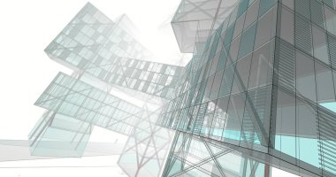 3D mimari sanat, dijital duvar kağıdı