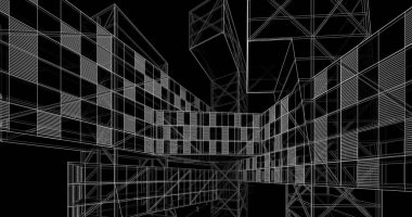 3D mimari sanat, dijital duvar kağıdı