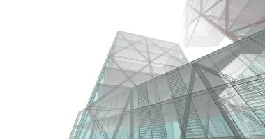 3D mimari sanat, dijital duvar kağıdı