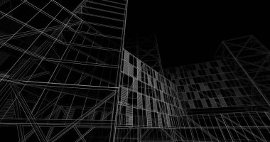 3D mimari sanat, dijital duvar kağıdı