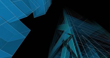 3D mimari sanat, dijital duvar kağıdı