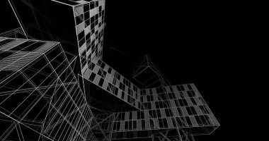 3D mimari sanat, dijital duvar kağıdı