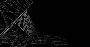 3D mimari sanat, dijital duvar kağıdı