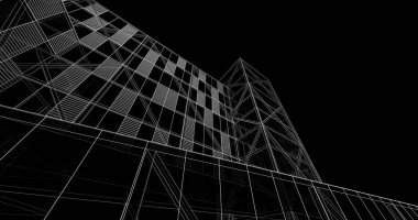 3D mimari sanat, dijital duvar kağıdı