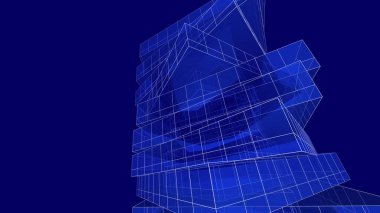 3D mimari sanat, dijital duvar kağıdı