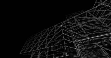 3D mimari sanat, dijital duvar kağıdı