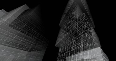 3D mimari sanat, dijital duvar kağıdı