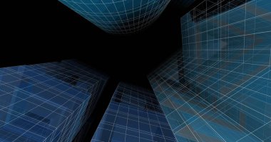 3D mimari sanat, dijital duvar kağıdı