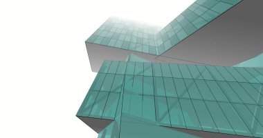 3D mimari sanat, dijital duvar kağıdı