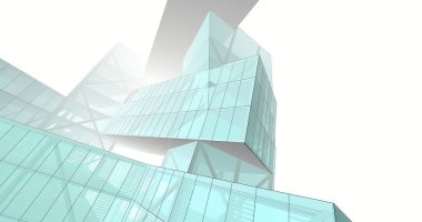 3D mimari sanat, dijital duvar kağıdı