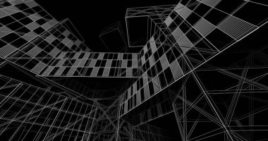 3D mimari sanat, dijital duvar kağıdı