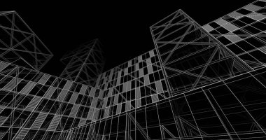 3D mimari sanat, dijital duvar kağıdı