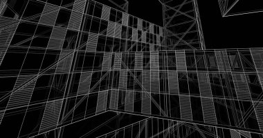 3D mimari sanat, dijital duvar kağıdı