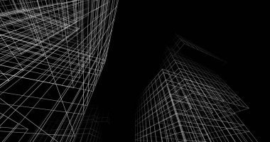 soyut mimari sanat, dijital duvar kağıdı