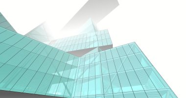 3D mimari sanat, dijital duvar kağıdı