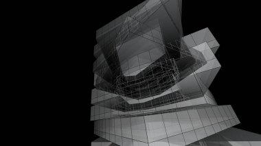 3D mimari sanat, dijital duvar kağıdı