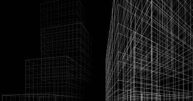 soyut mimari sanat, dijital duvar kağıdı