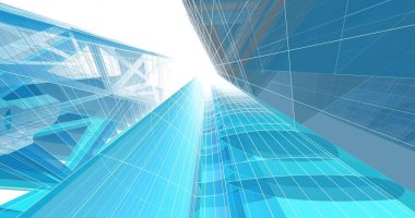 3D mimari sanat, dijital duvar kağıdı