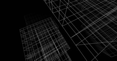 soyut mimari sanat, dijital duvar kağıdı